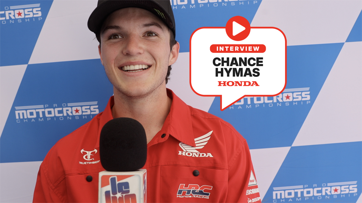Chance Hymas : « je me suis menti à moi-même »