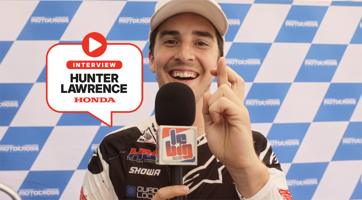 Hunter Lawrence : « j'espère gagner à High Point »
