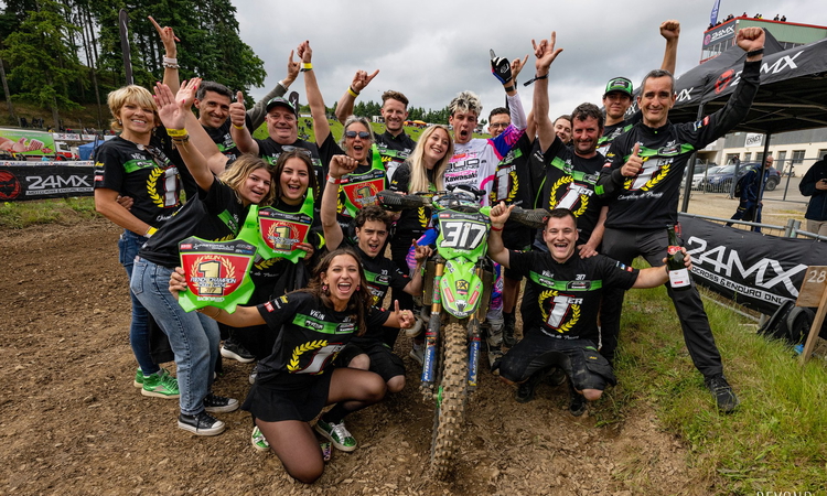 Mathis Valin, Champion de France MX2