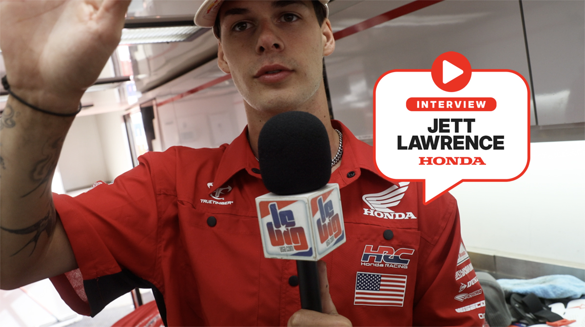 Jett Lawrence : « Je dois revenir à 100% »