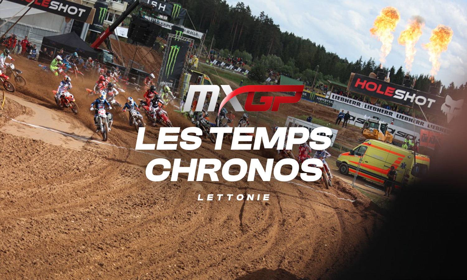 Les temps chronos du GP de Lettonie