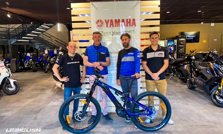 Le Yamaha Moro-07 de Johan (pronos SX US)