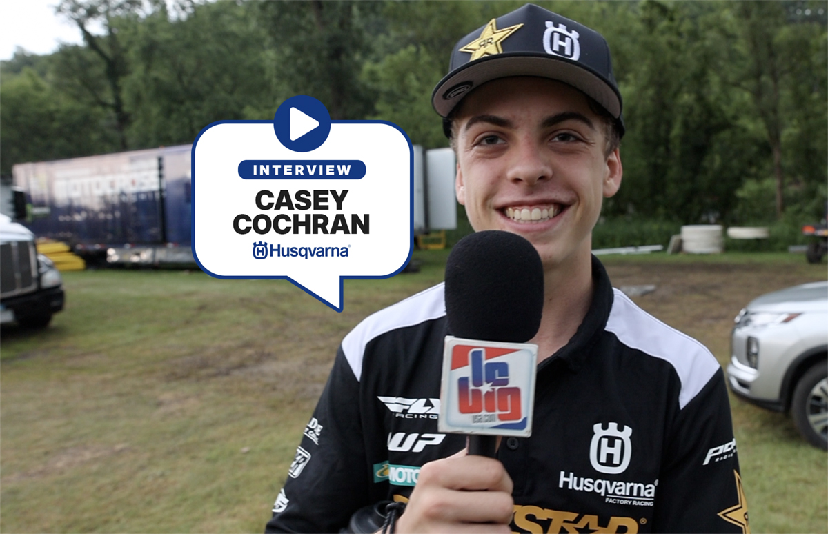 Casey Cochran : « une explosion d'émotions »