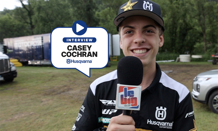 Casey Cochran : « une explosion d'émotions »