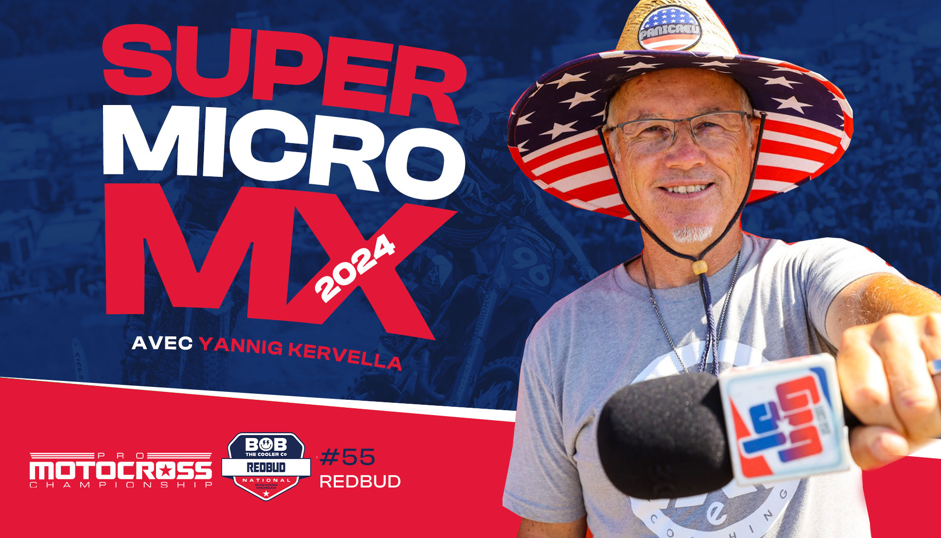 « SuperMicro MX » RedBud avec Yannig Kervella