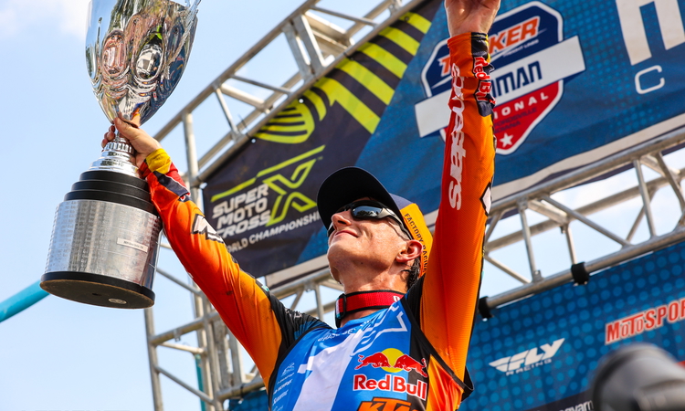 Chase Sexton est Champion Pro Motocross 450