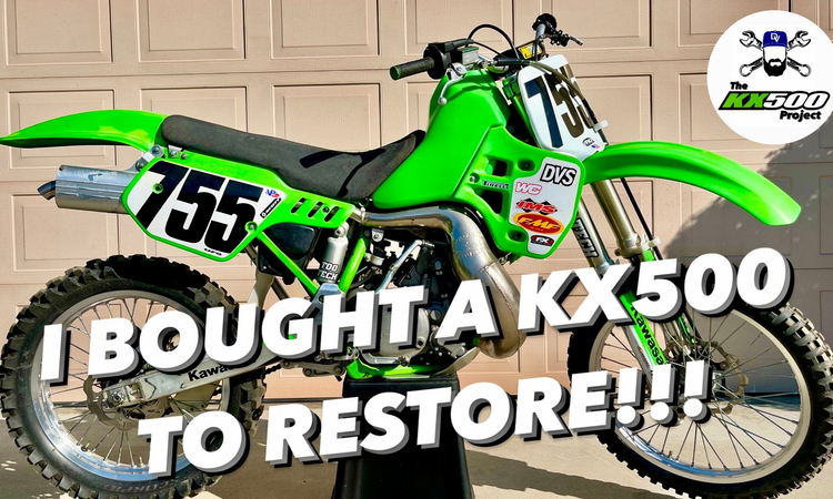 DV restaure une KX 500 de 1997 (ep 1)