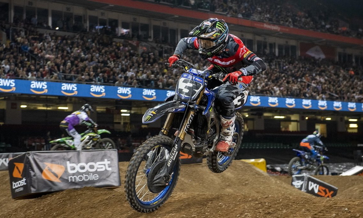 Eli Tomac avec CDR Yamaha en WSX