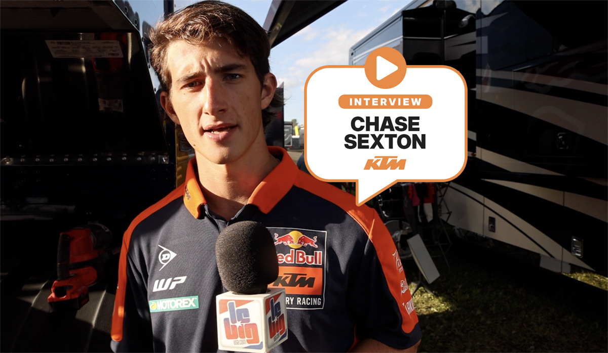 Chase Sexton : « il reste 2 heures et 20 minutes »