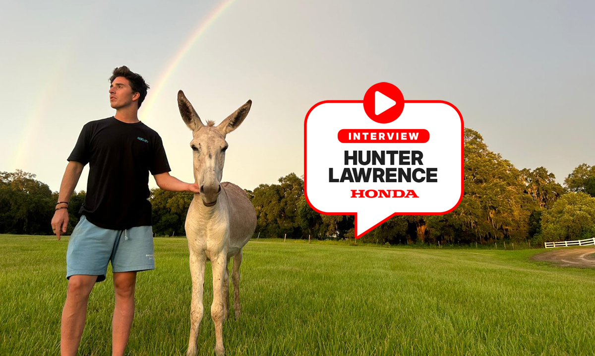 Hunter Lawrence : « deux ânes pour mes 25 ans »