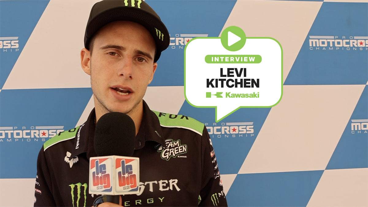 Levi Kitchen : « je veux gagner les 2 dernières »