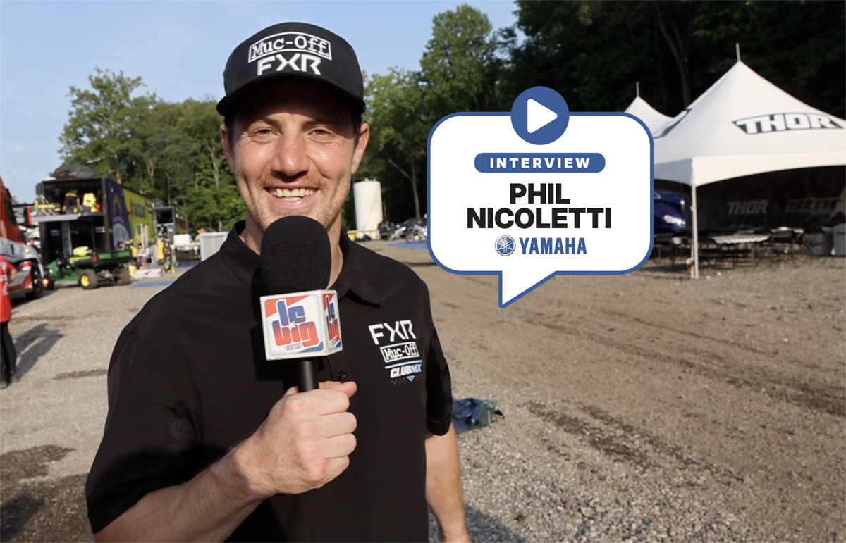 Phil Nicoletti : « mélange de souffrance et satisfaction »