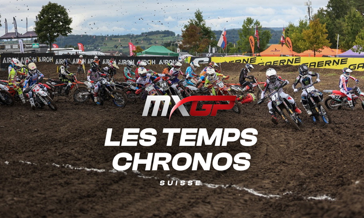 Les temps chronos du GP de Suisse