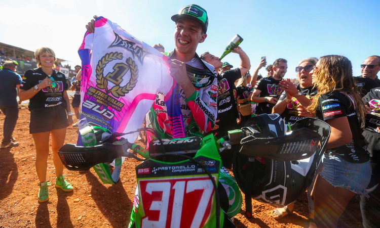 Mathis Valin, Champion EMX250