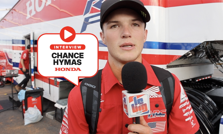 Chance Hymas : « une journée super décevante »