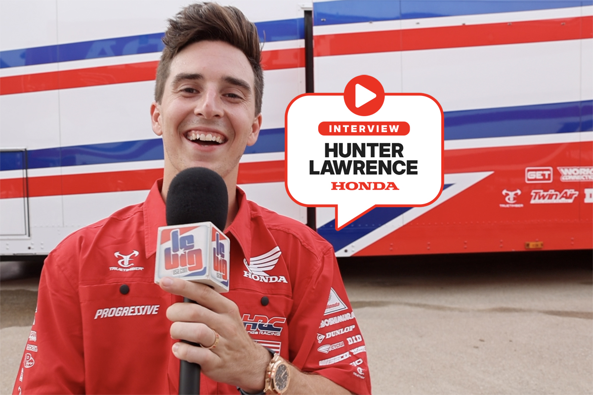Hunter Lawrence : « j'ai la plaque rouge à Vegas »