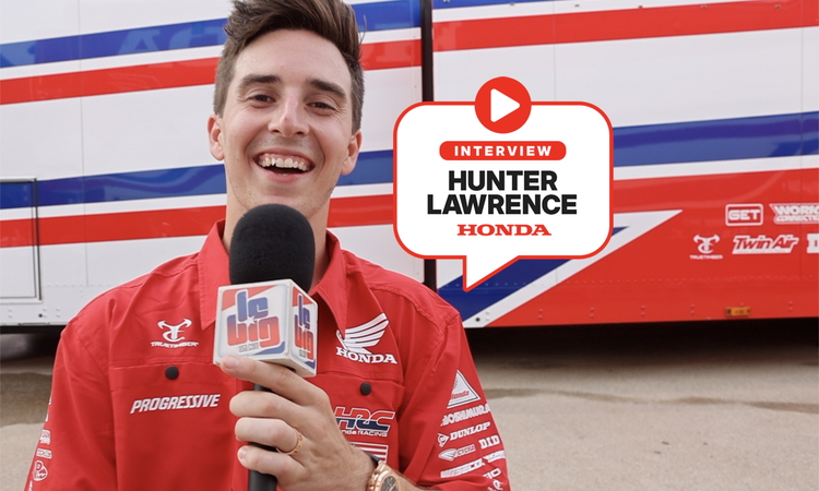 Hunter Lawrence : « j'ai la plaque rouge à Vegas »