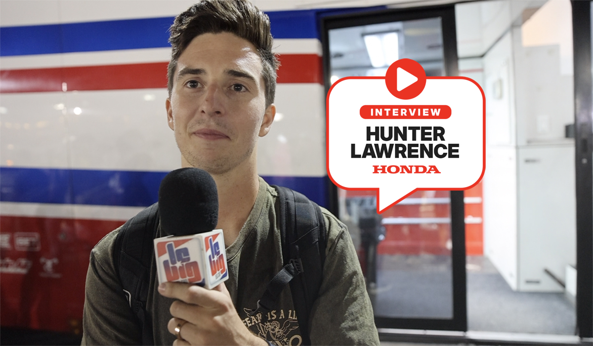 Hunter Lawrence : « je suis content de mes progrès »