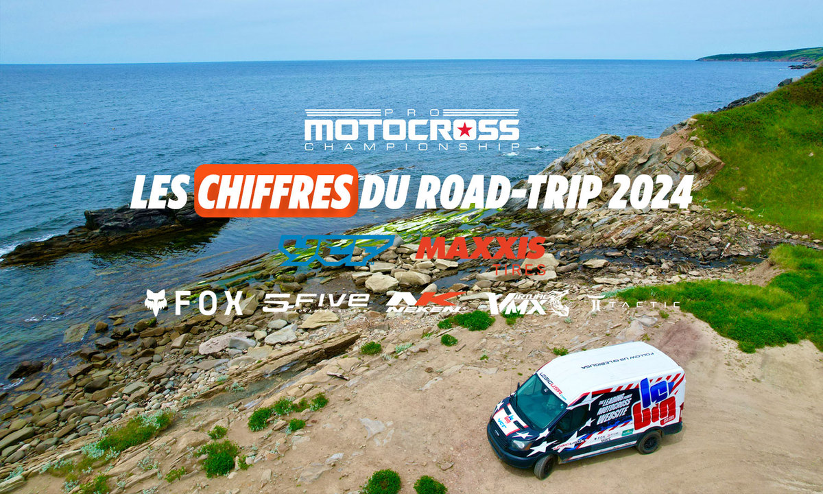 Le « road-trip » ProMotocross 2024 en chiffres