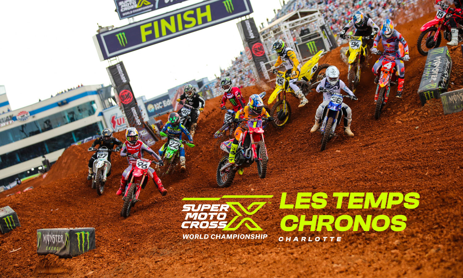Les temps chronos du SMX de Charlotte