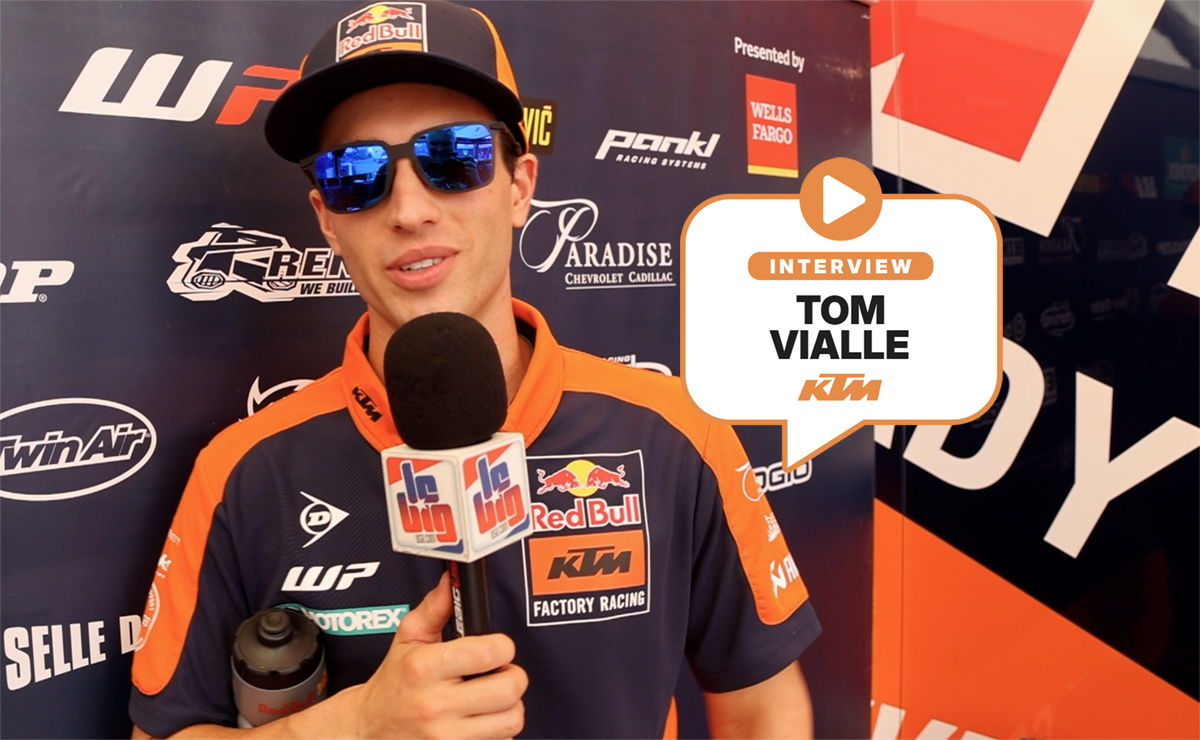Tom Vialle : « la piste est beaucoup plus rapide »