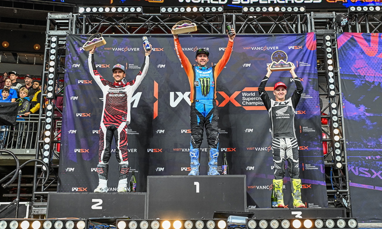 Tomac et McElrath s'imposent à Vancouver (WSX)