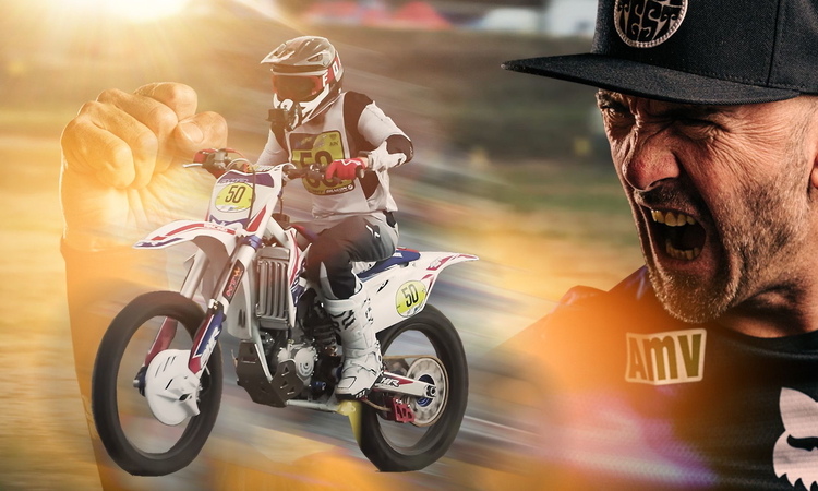 1ère course en 300 BHR (dans la boue)