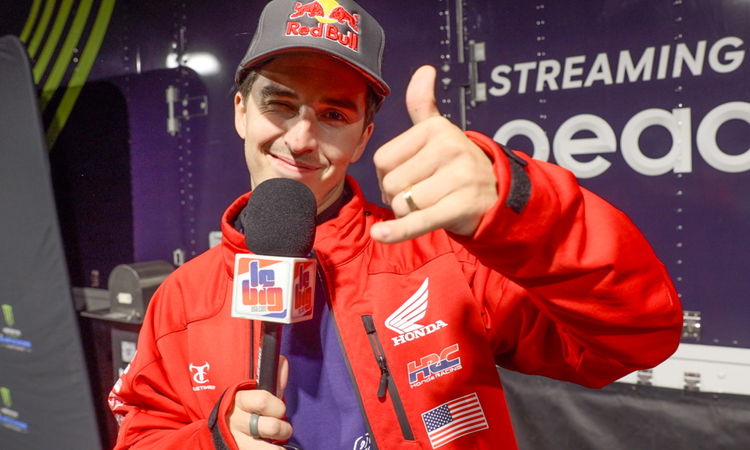 Hunter Lawrence, le plus français des pilotes du SX US