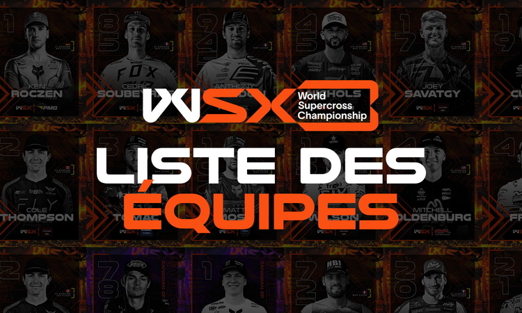 Les équipes du WSX FIM 2024