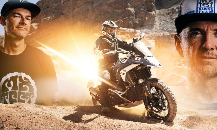 La GS Trophy BMW et MX Test en Namibie