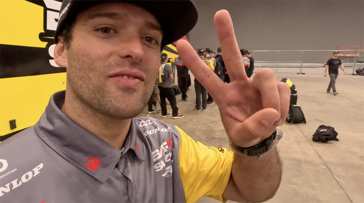 Les « bourdes » d'Anthony en SX US