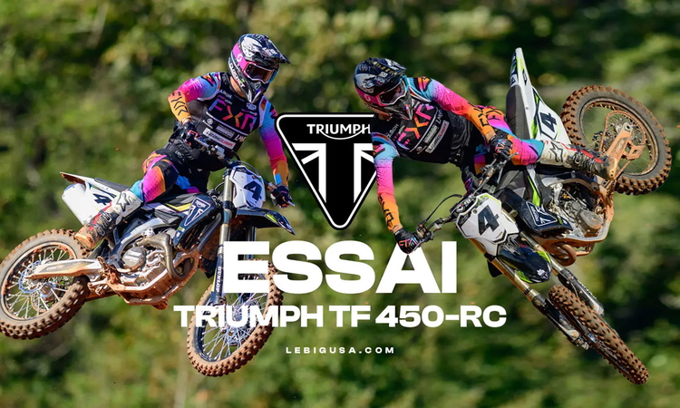 Essai : Triumph TF 450-RC