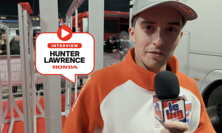 Hunter Lawrence : « la piste était très souple »