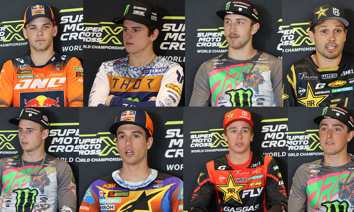 Interviews marathon Supercross 250 (jour 2)