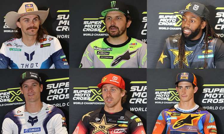 Interviews marathon Supercross 450 (jour 2)