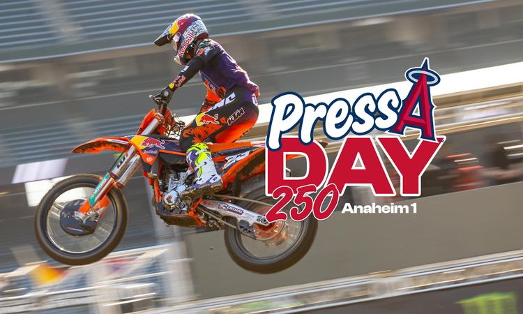 Vidéo 250 : « Press Day » SX Anaheim 1