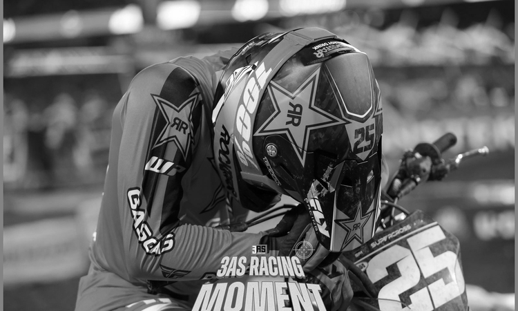 Le moment « 3AS Racing » du SX d'Anaheim 1