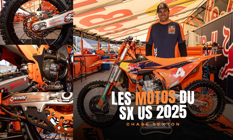 La KTM 450 SX-F de Chase Sexton par Jade Dungey