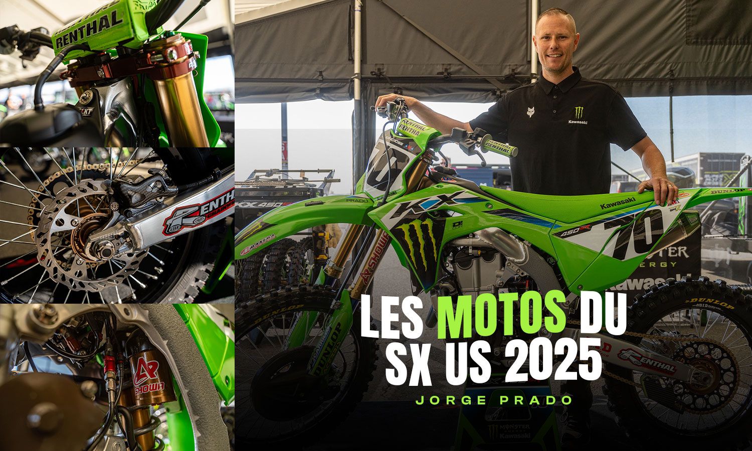 La KX 450 de Jorge Prado par Derik Dwyer