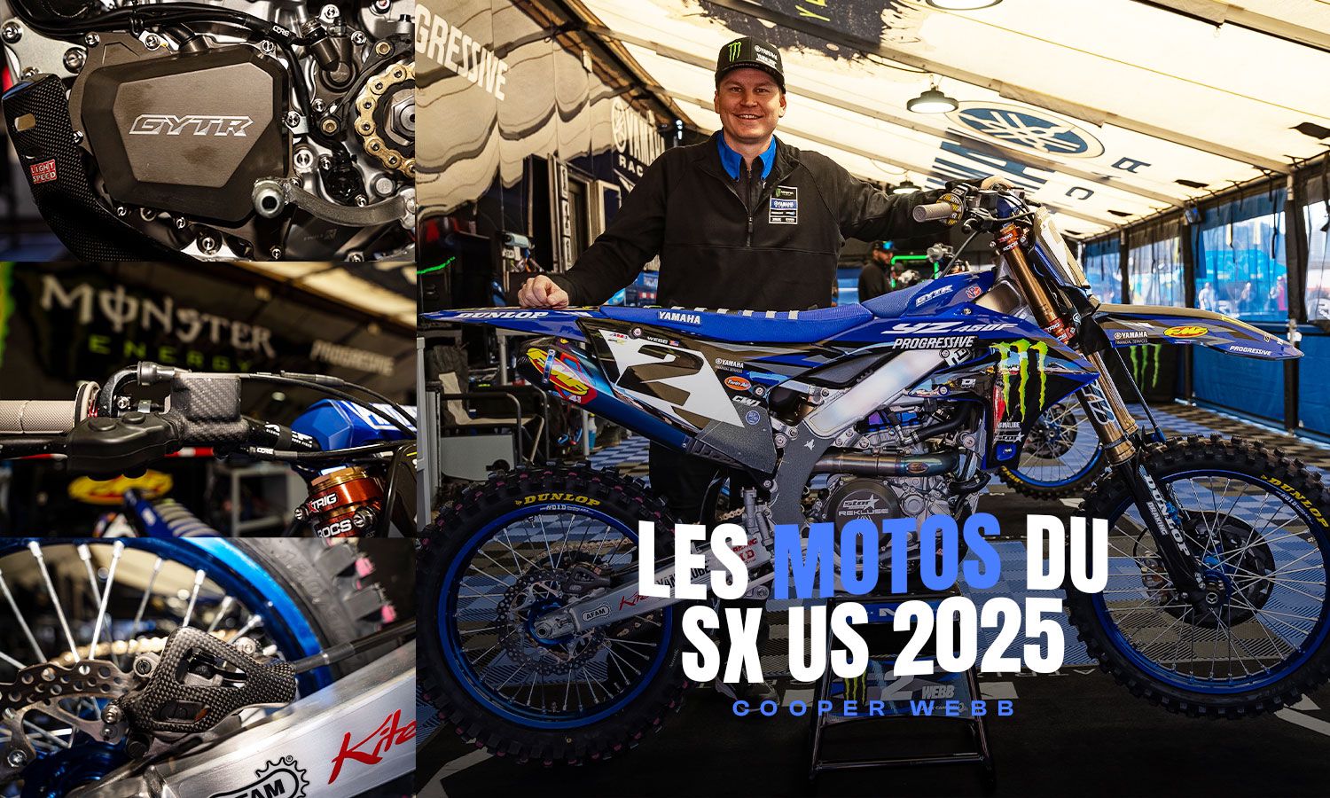 La YZ 450F de Cooper Webb par Axel Campbell