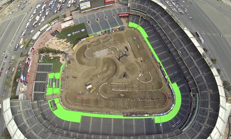 Le ciel d'Anaheim en 2014 ? C'était trop drone...