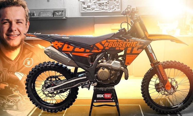 La Boiserie roule KTM 450 en 2025