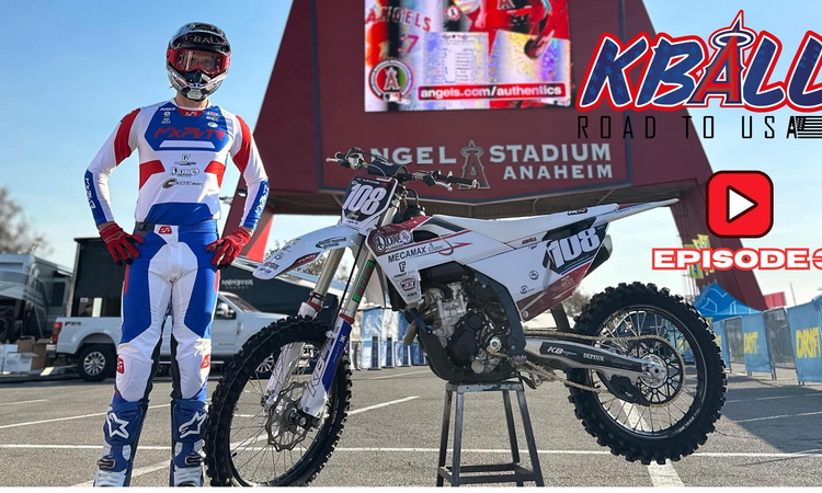 Le SX d'Anaheim 1 de Kevin Ballanger