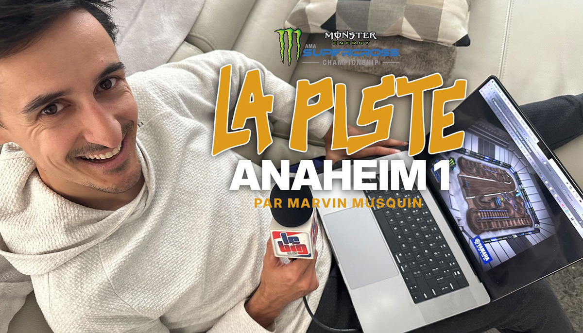 La piste SX d'Anaheim 1 par Marvin Musquin