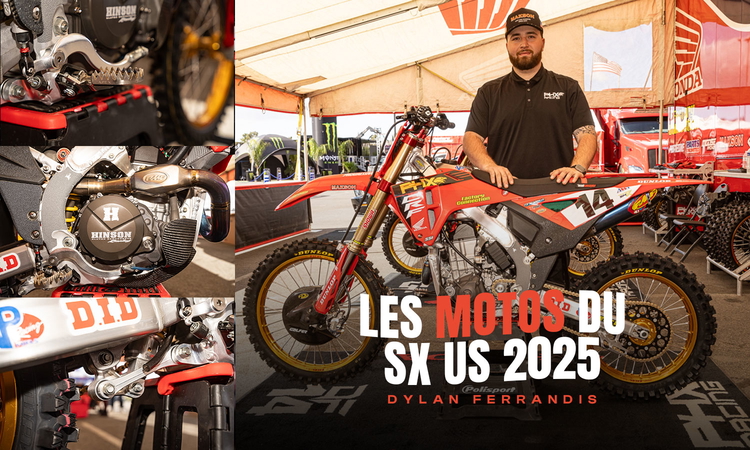 La Honda CRF450R de Dylan Ferrandis par Dalen Vernazza