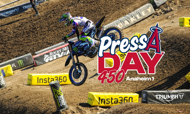 Vidéo 450 : « Press Day » SX Anaheim 1