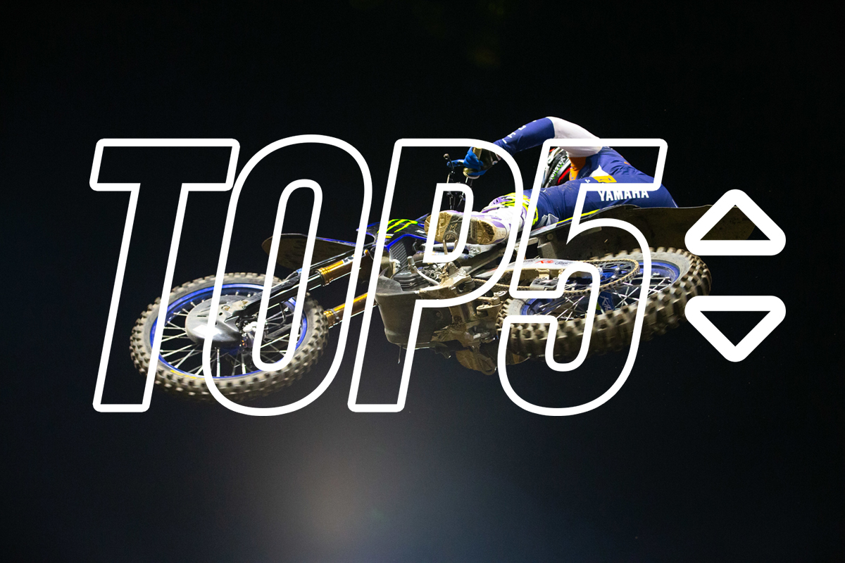 « Hauts et bas » : le Top 5 du SX d'Anaheim 1