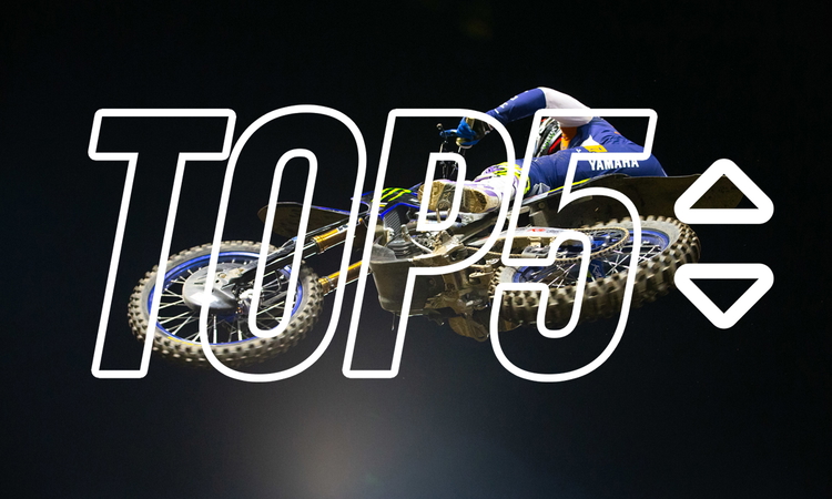 « Hauts et bas » : le Top 5 du SX d'Anaheim 1