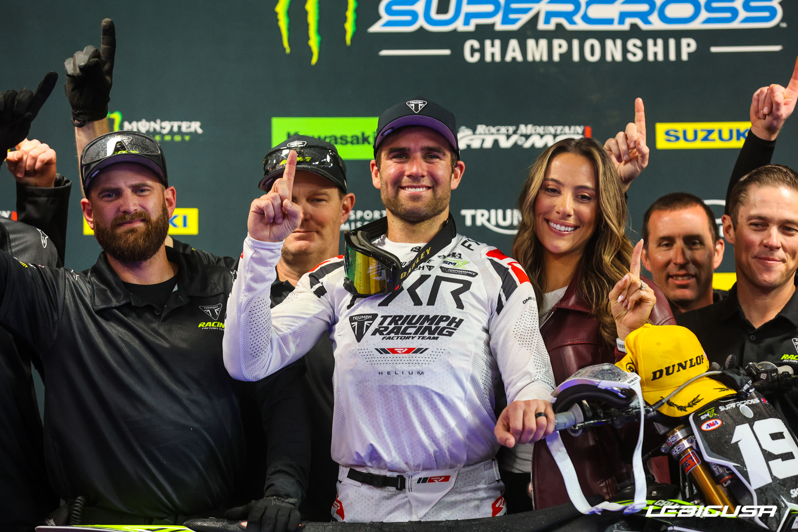 Jordon Smith « Triumph » à Glendale