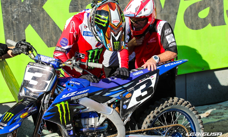 Fracture du péroné pour Eli Tomac
